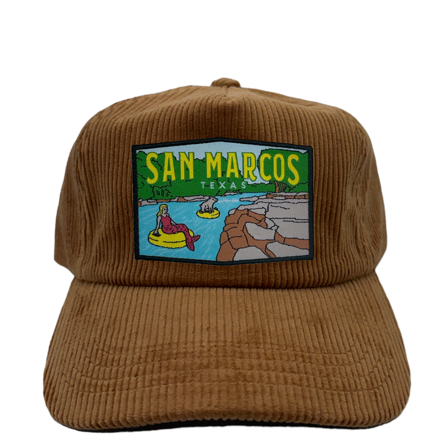 San Marcos, TX Corduroy Snapback