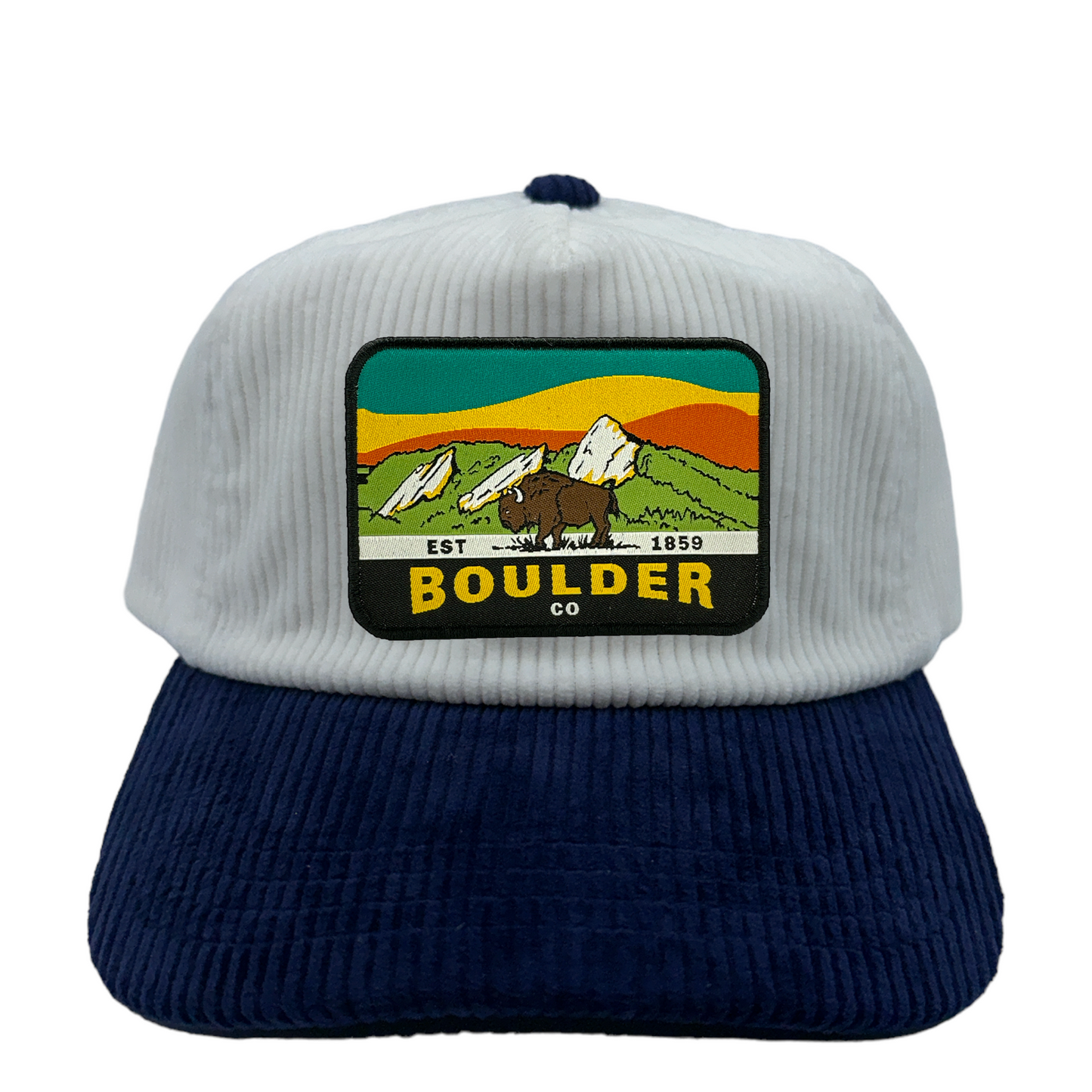 Boulder, CO Corduroy Snapback