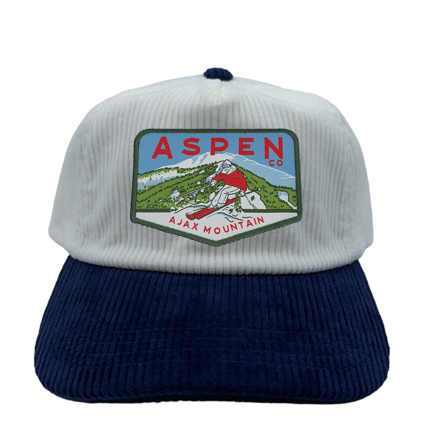 Aspen, CO - Winter Edition Corduroy Snapback