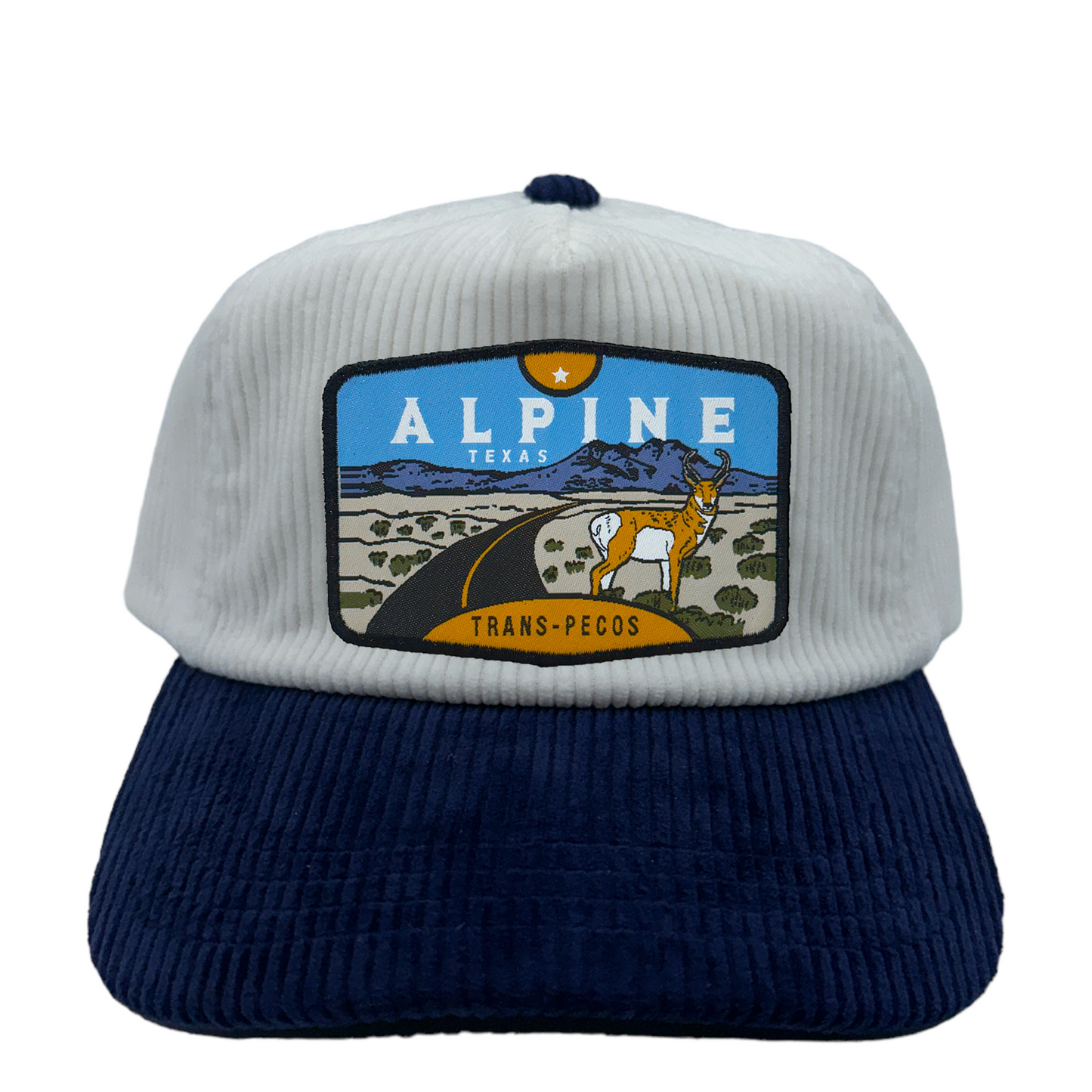 Alpine, TX Corduroy Snapback