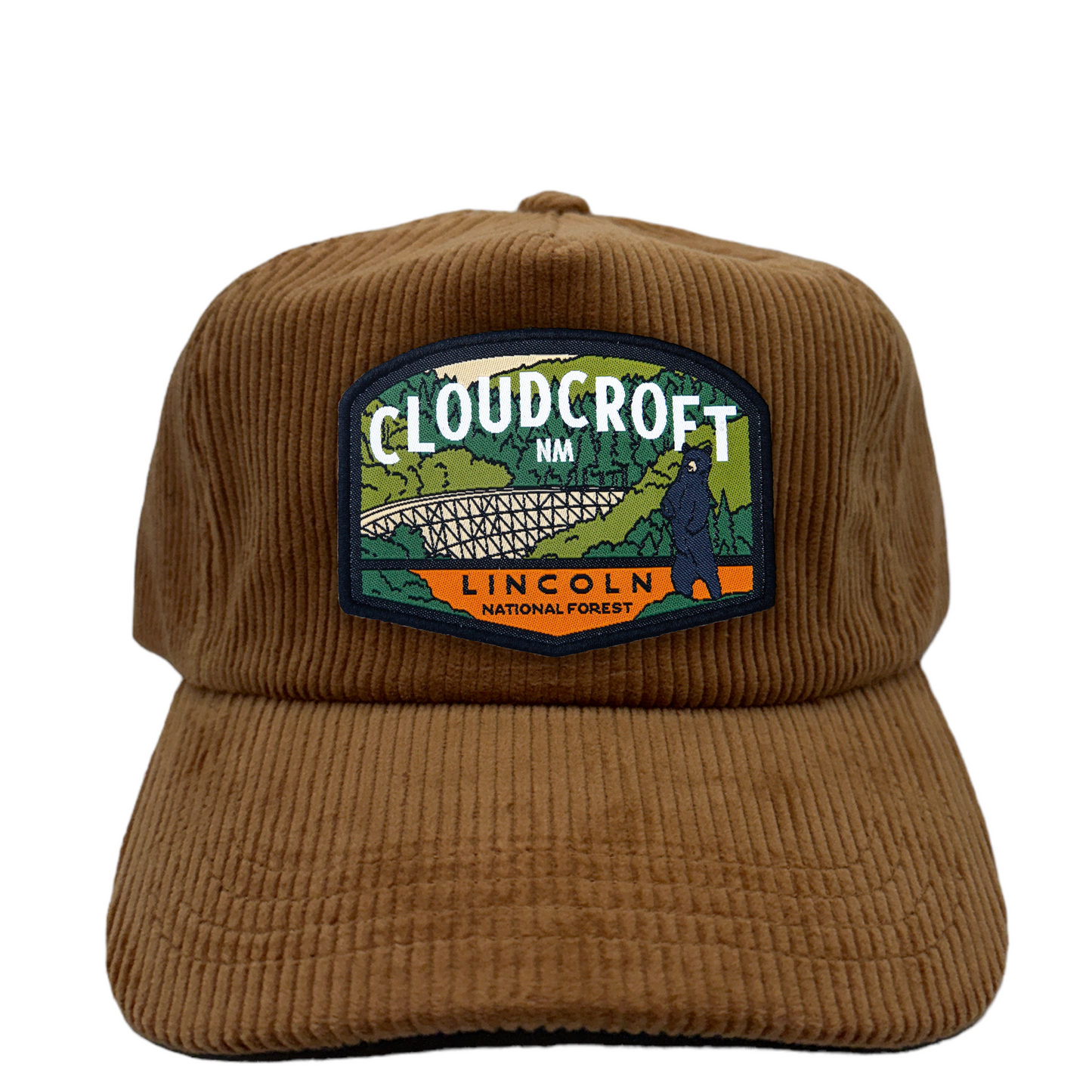 Cloudcroft, NM Corduroy Snapback