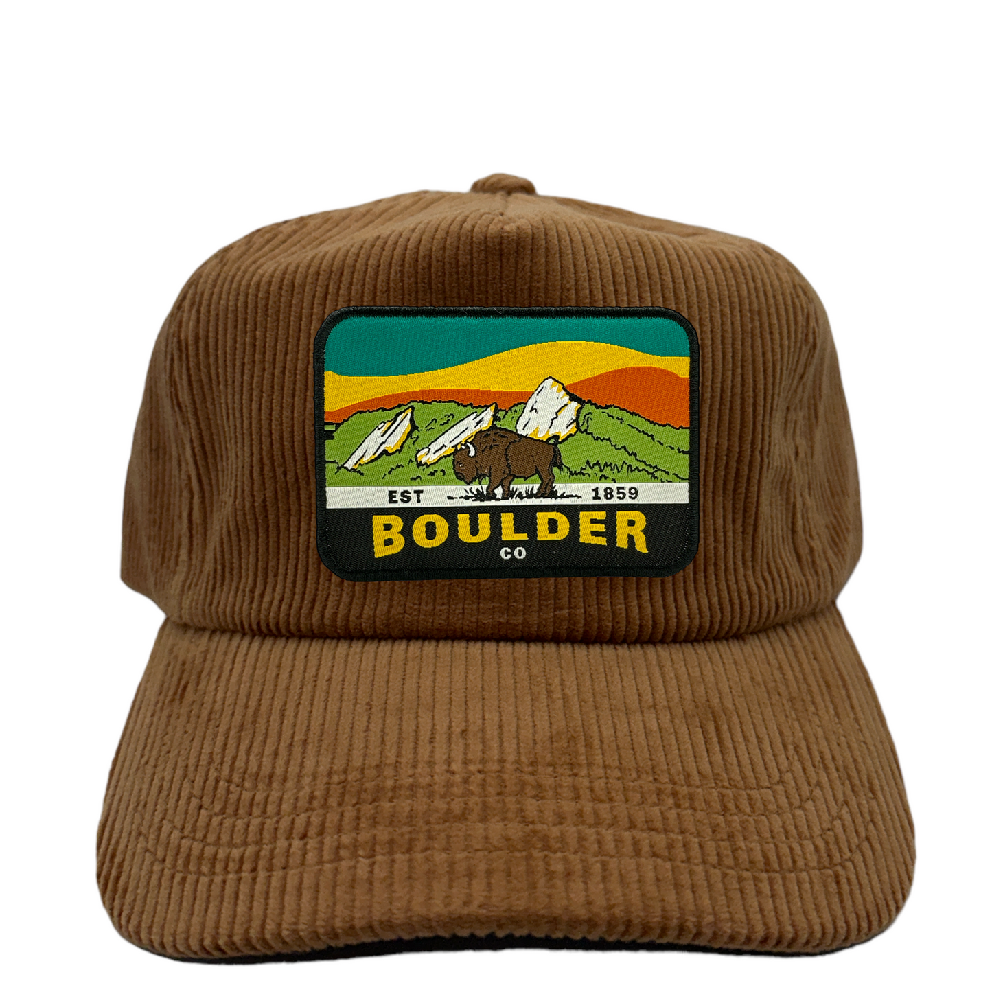Boulder, CO Corduroy Snapback