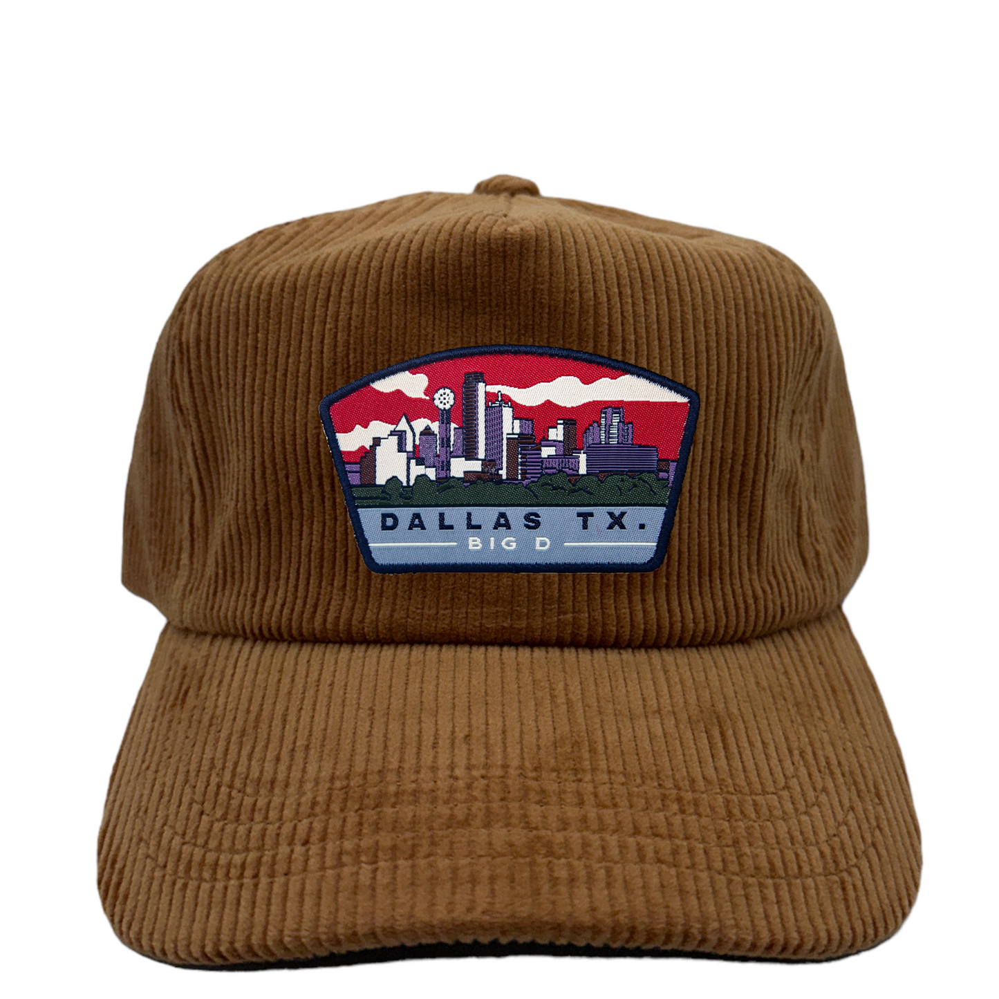Dallas, TX Corduroy Snapback