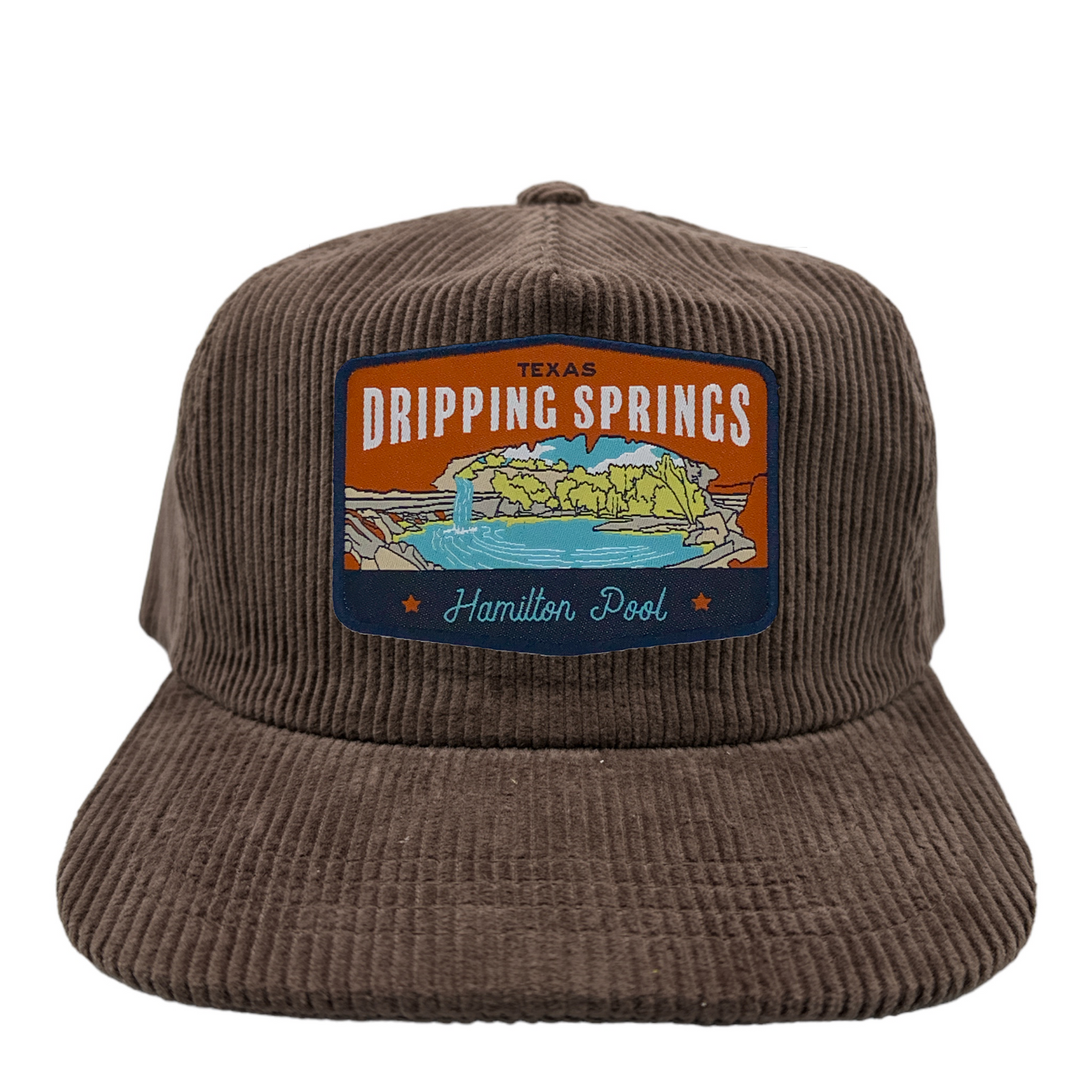 Dripping Springs, TX Corduroy Snapback