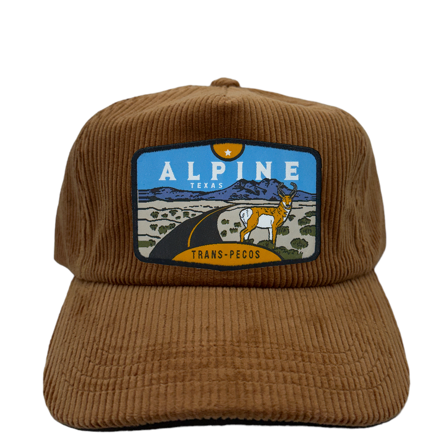 Alpine, TX Corduroy Snapback