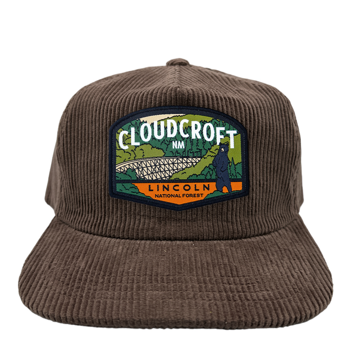 Cloudcroft, NM Corduroy Snapback