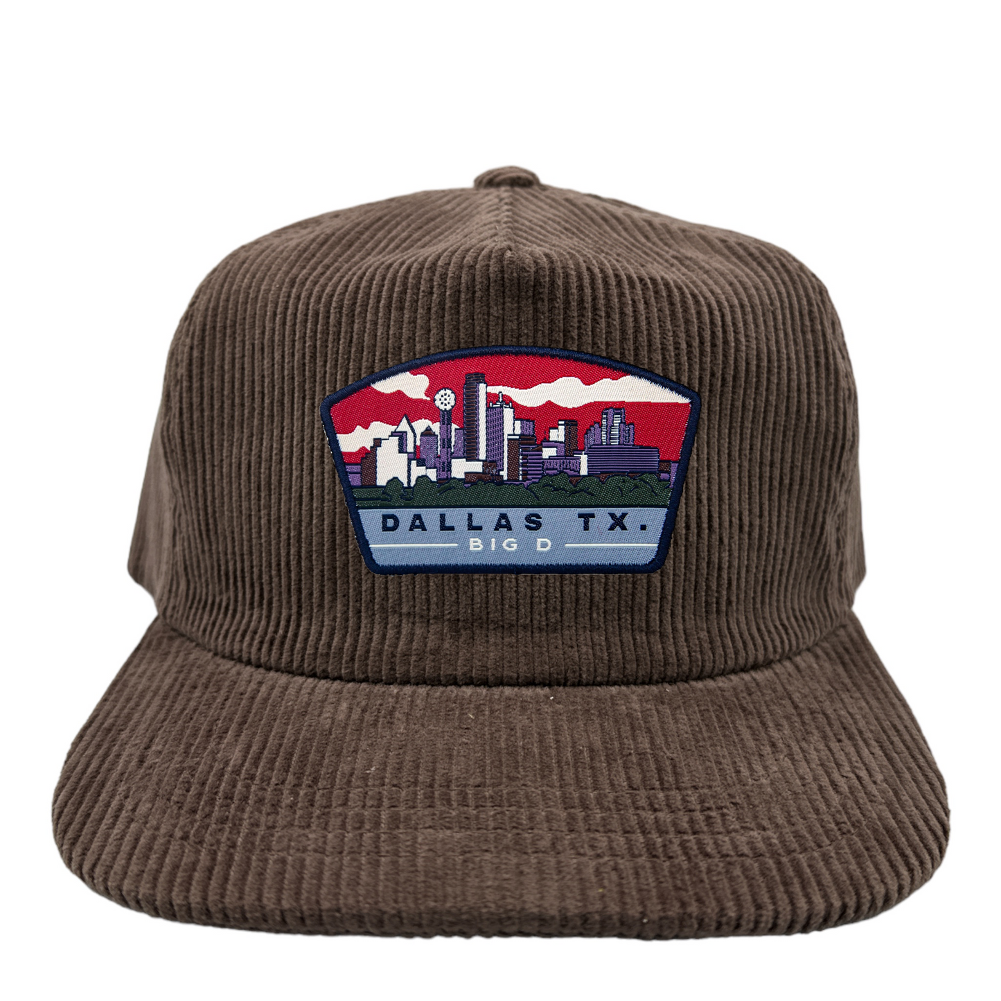Dallas, TX Corduroy Snapback