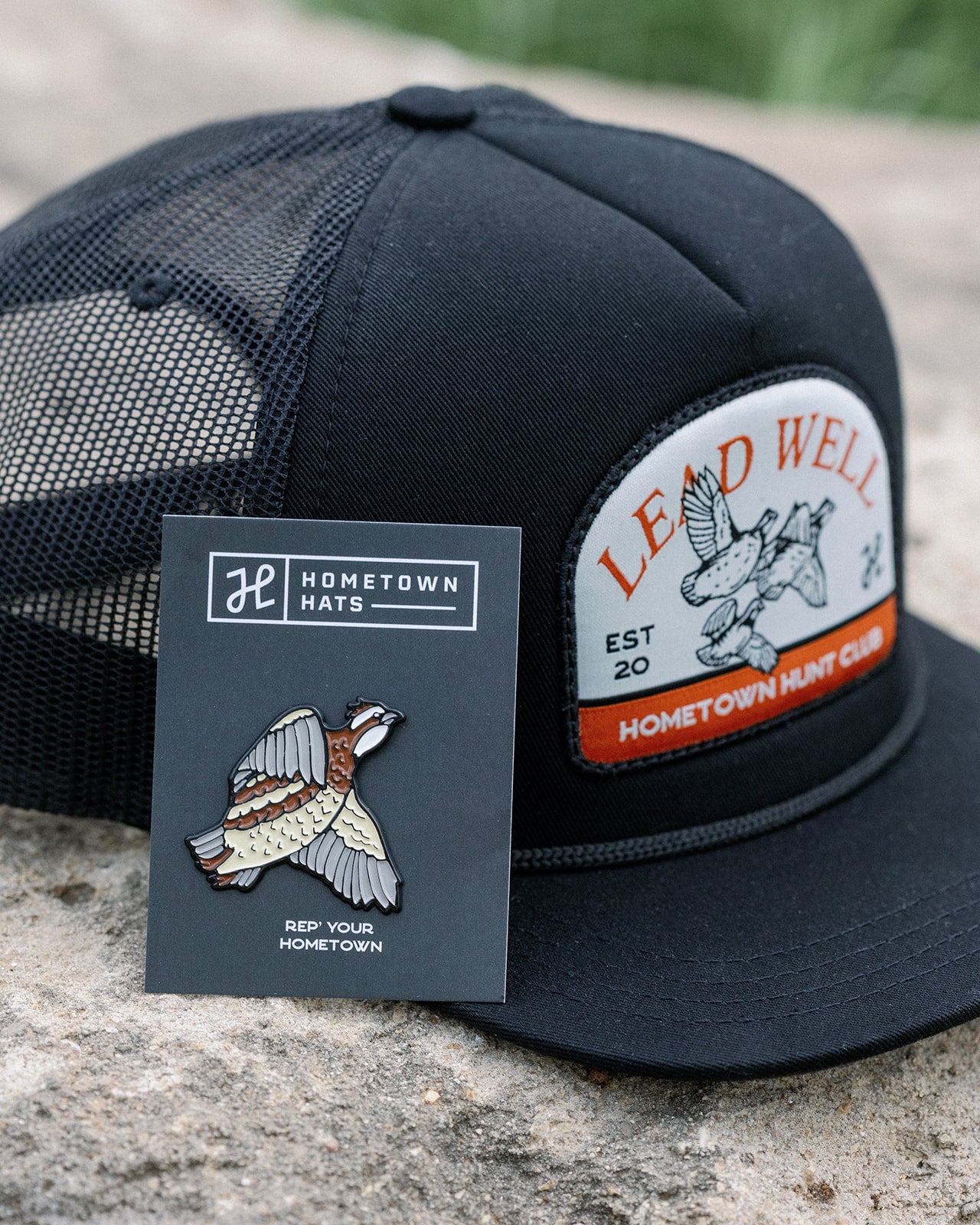 Quail Hunt Club - Enamel Pin
