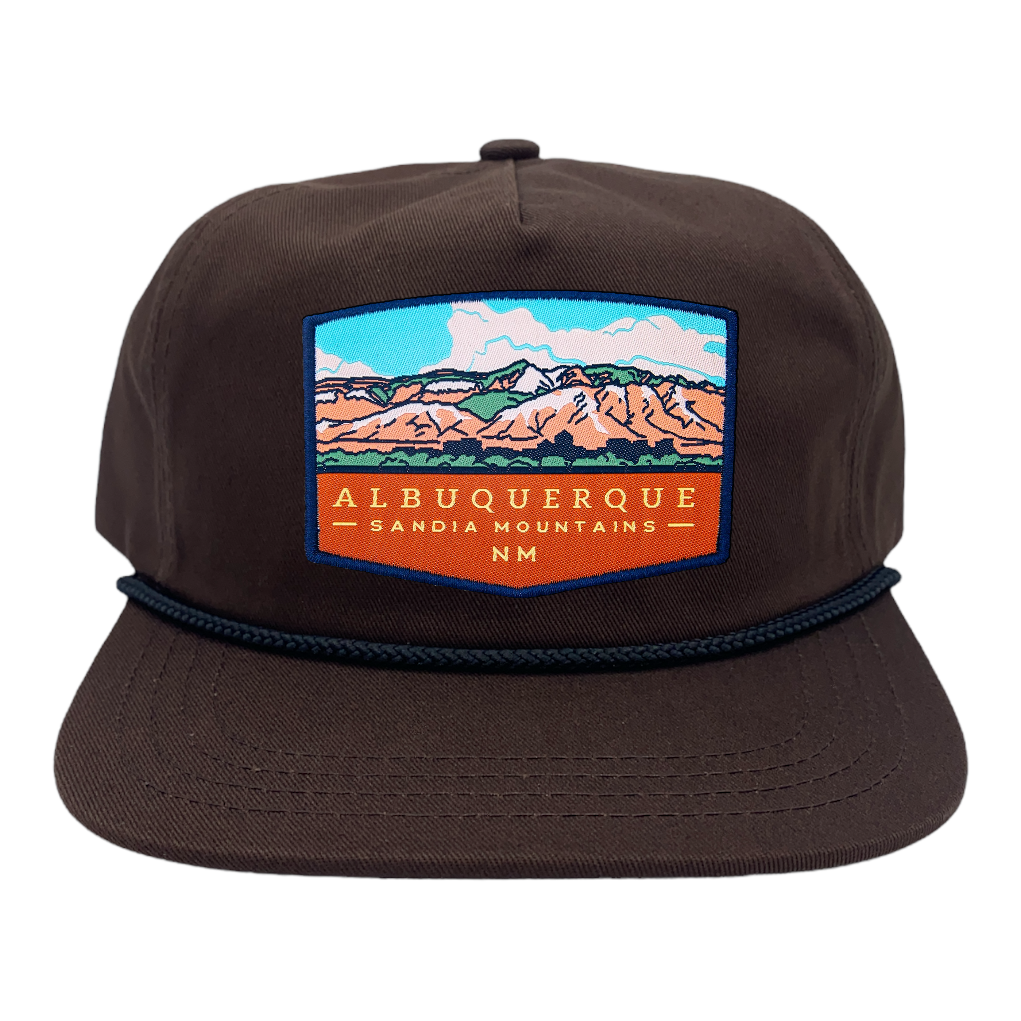 LOWER AZ BROWN 4 Directions Snapback Hat