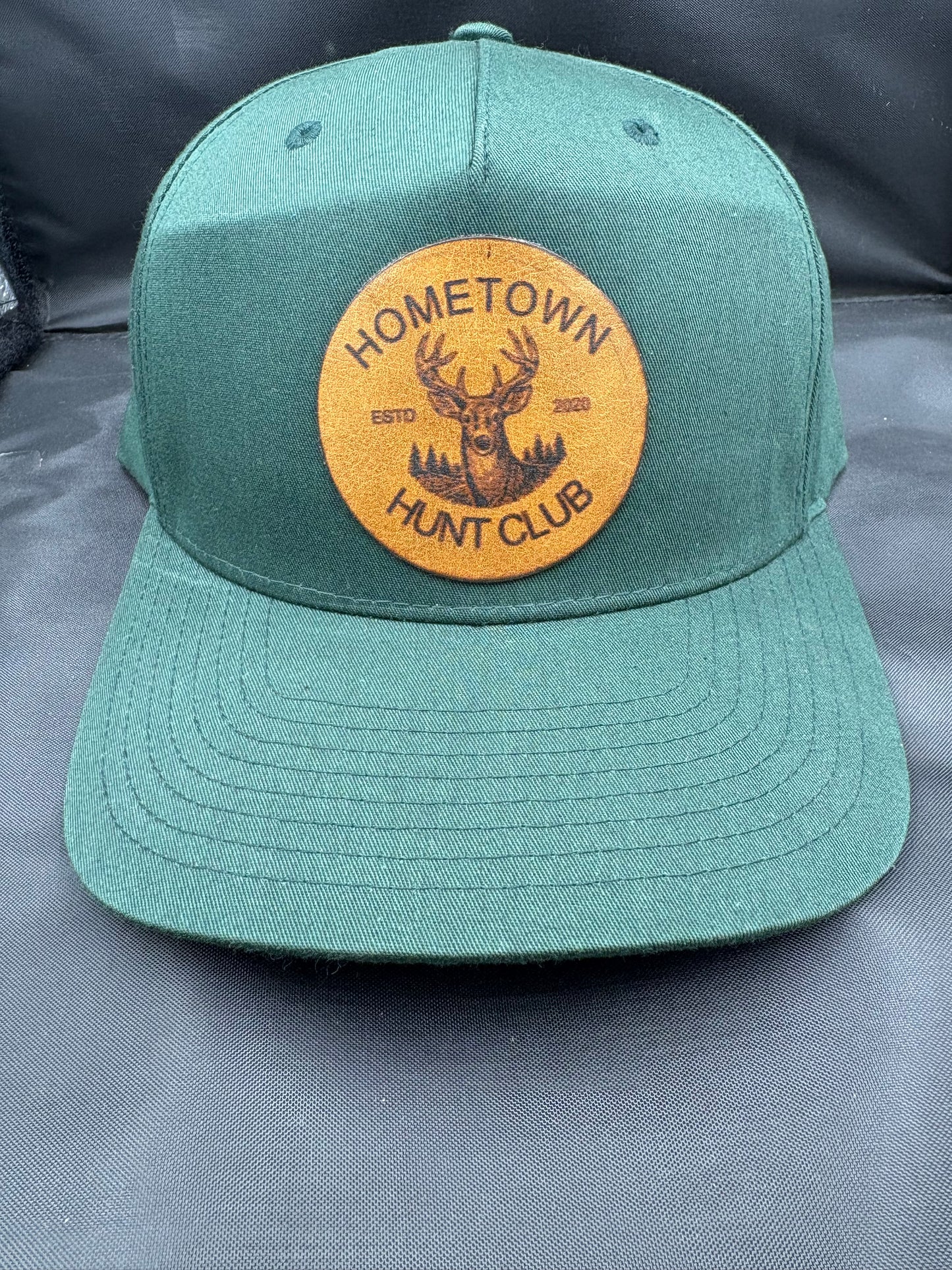 Hometown Hunt Club Leather Patch Hat