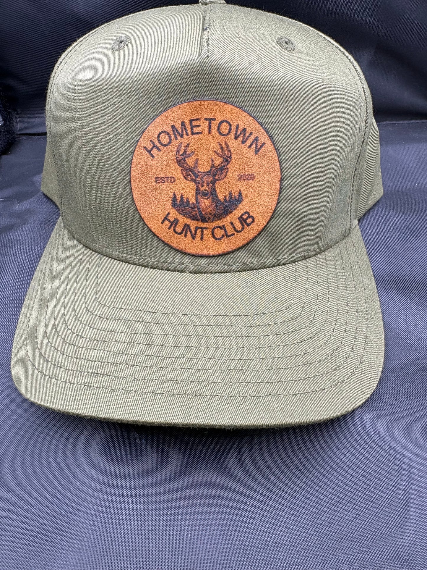 Hometown Hunt Club Leather Patch Hat