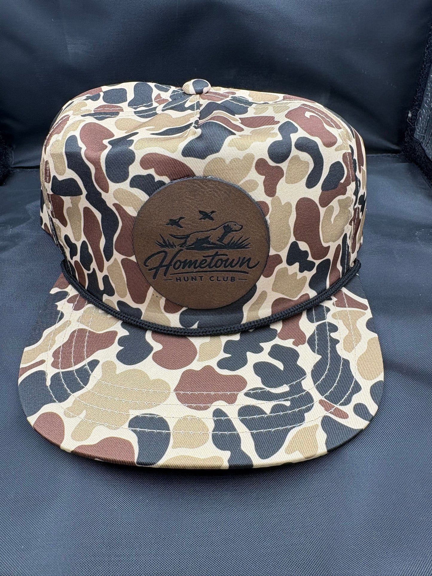 Hometown Hunt Club Dark Leather Patch