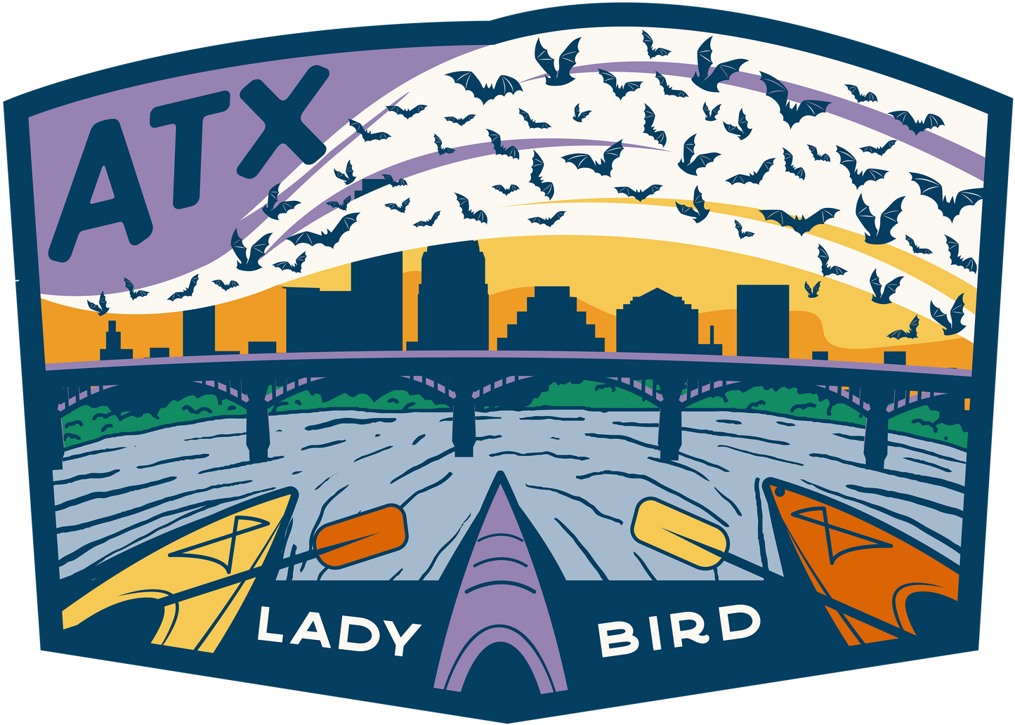 Austin, TX Sticker