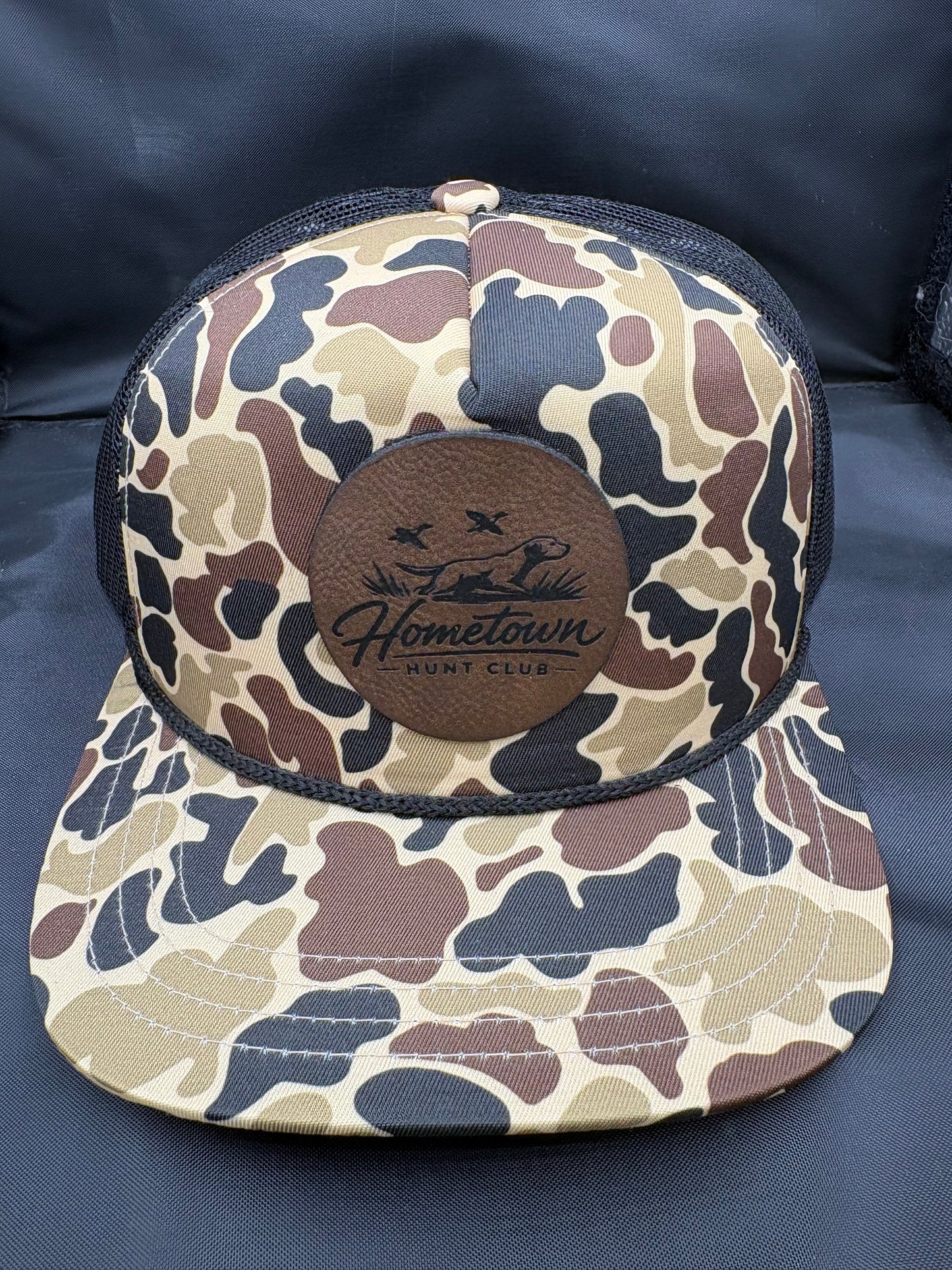Hometown Hunt Club Dark Leather Patch