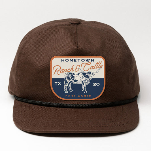 Fort Worth, TX - Ranch and Cattle Hat