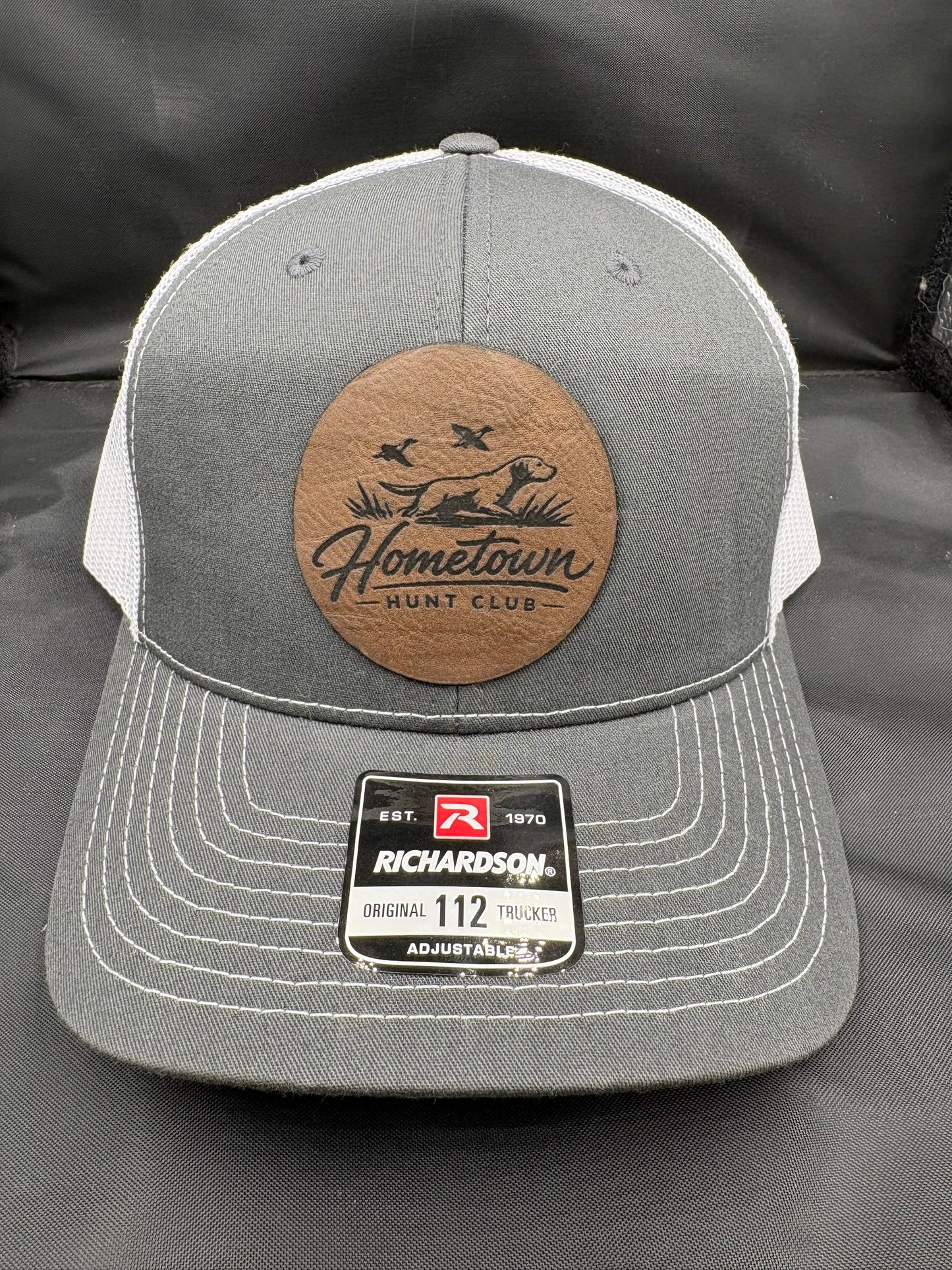 Hometown Hunt Club Dark Leather Patch