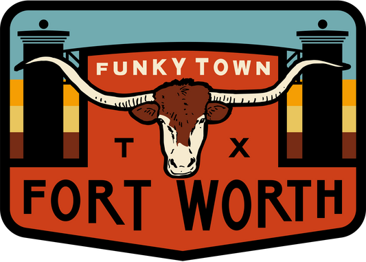 Fort Worth, TX Sticker