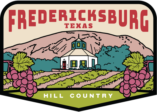 Fredricksburg, TX Sticker