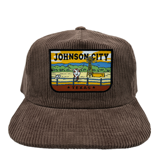 Johnson City, TX - Ranch Version Corduroy Snapback