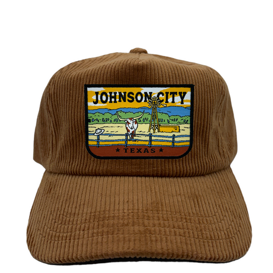 Johnson City, TX - Ranch Version Corduroy Snapback