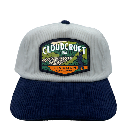 Cloudcroft, NM Corduroy Snapback