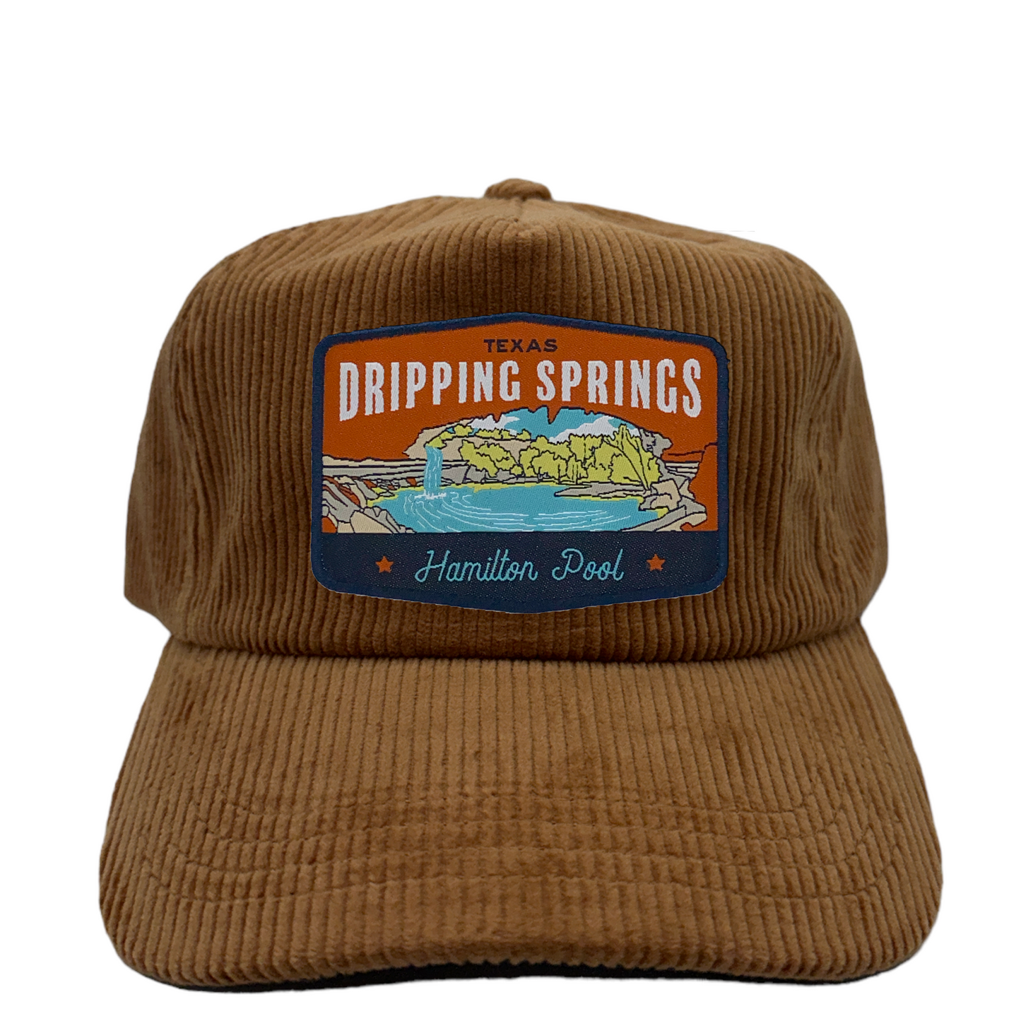 Dripping Springs, TX Corduroy Snapback