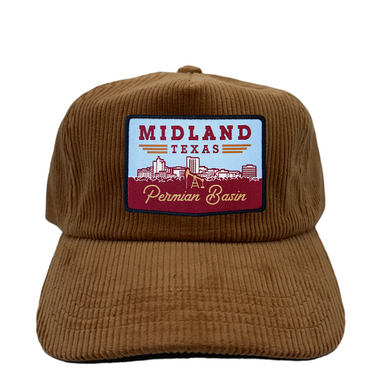 Midland, TX Corduroy Snapback