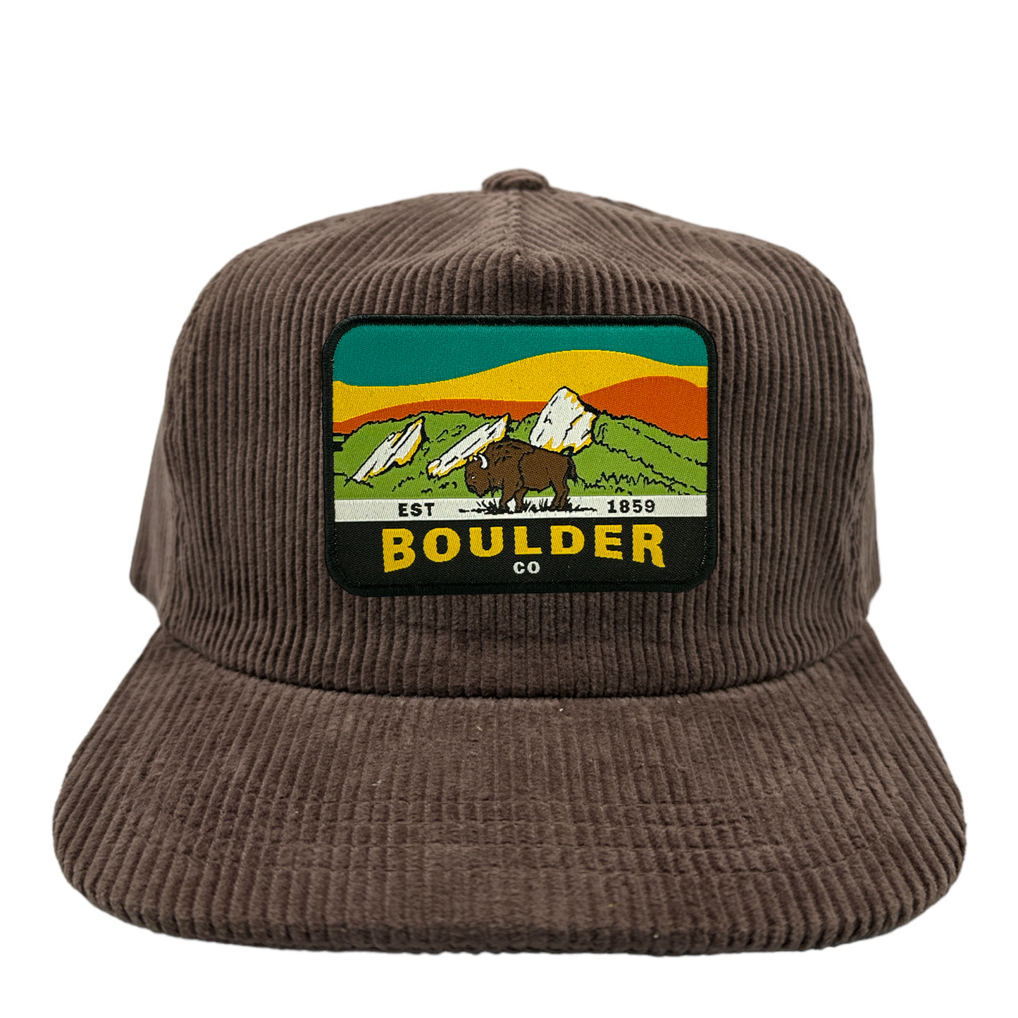 Boulder, CO Corduroy Snapback
