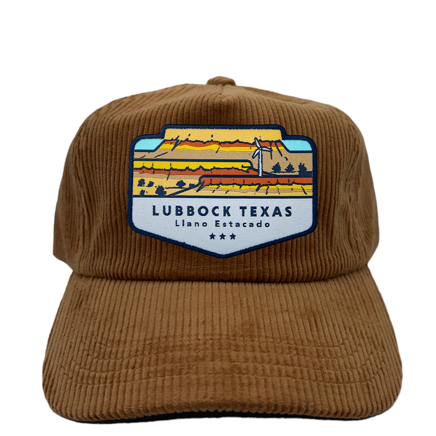 Lubbock, TX Corduroy Snapback