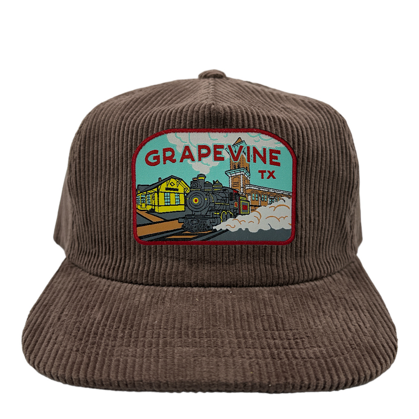 Grapevine, TX Corduroy Snapback