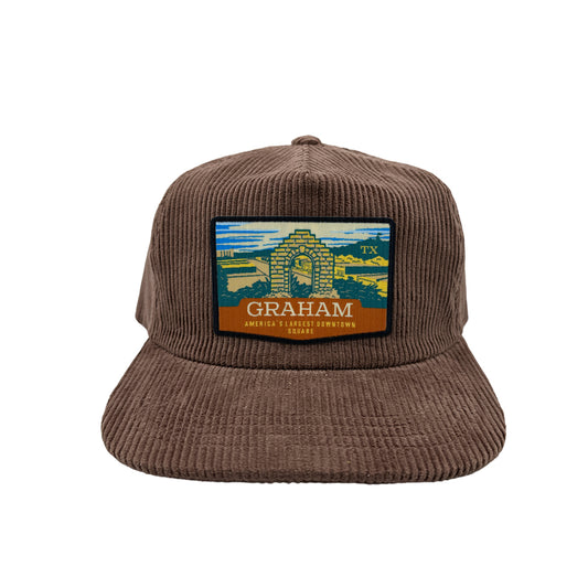 Graham, TX Corduroy Snapback