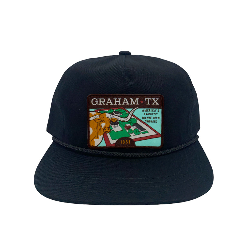 Graham, TX - Longhorn Version Kids Snapback