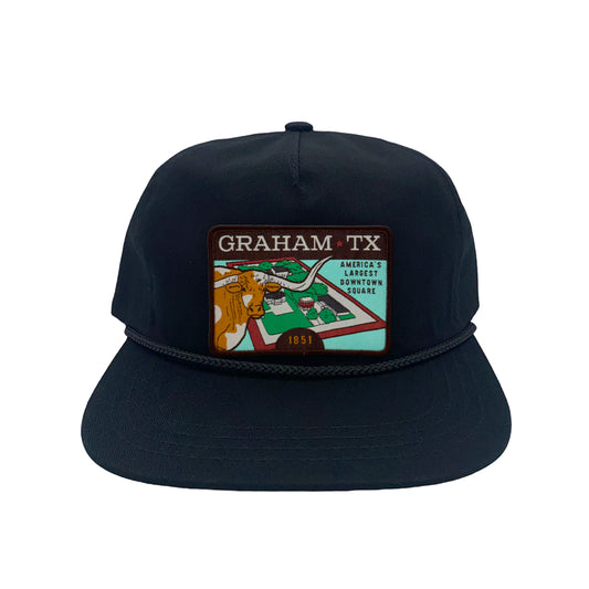Graham, TX - Longhorn Version Kids Snapback