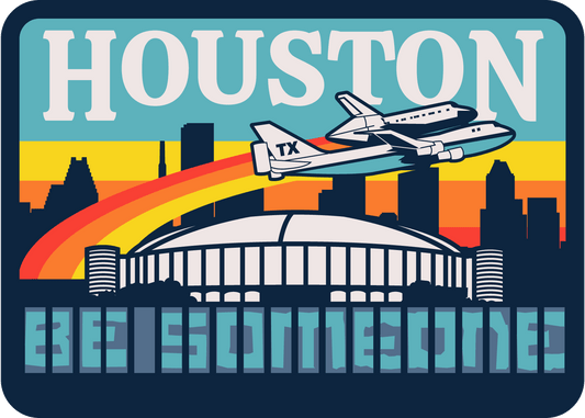 Houston, TX Sticker