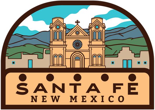 Santa Fe, NM Sticker