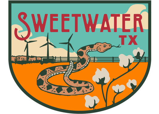 Sweetwater, TX Sticker