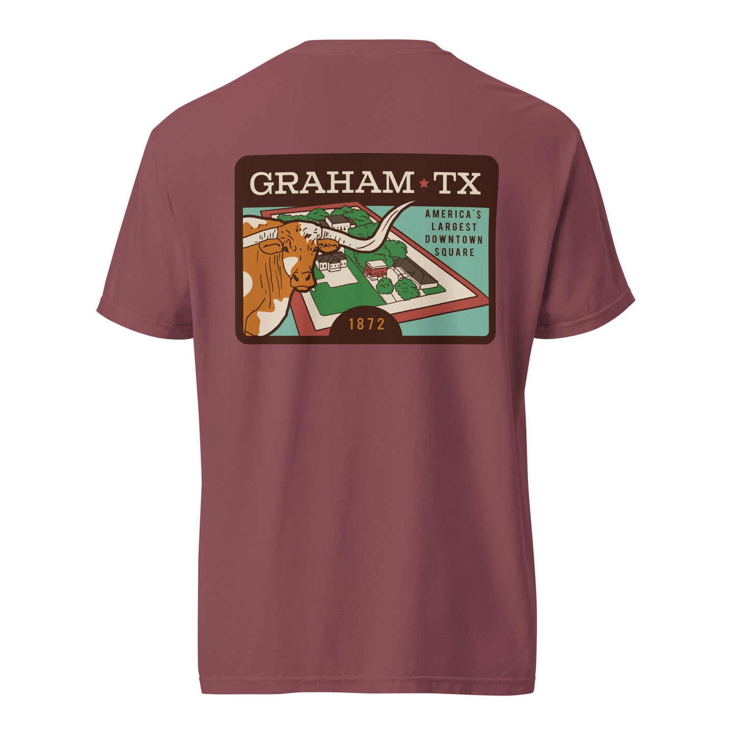 Graham, TX Downtown Square T-shirt