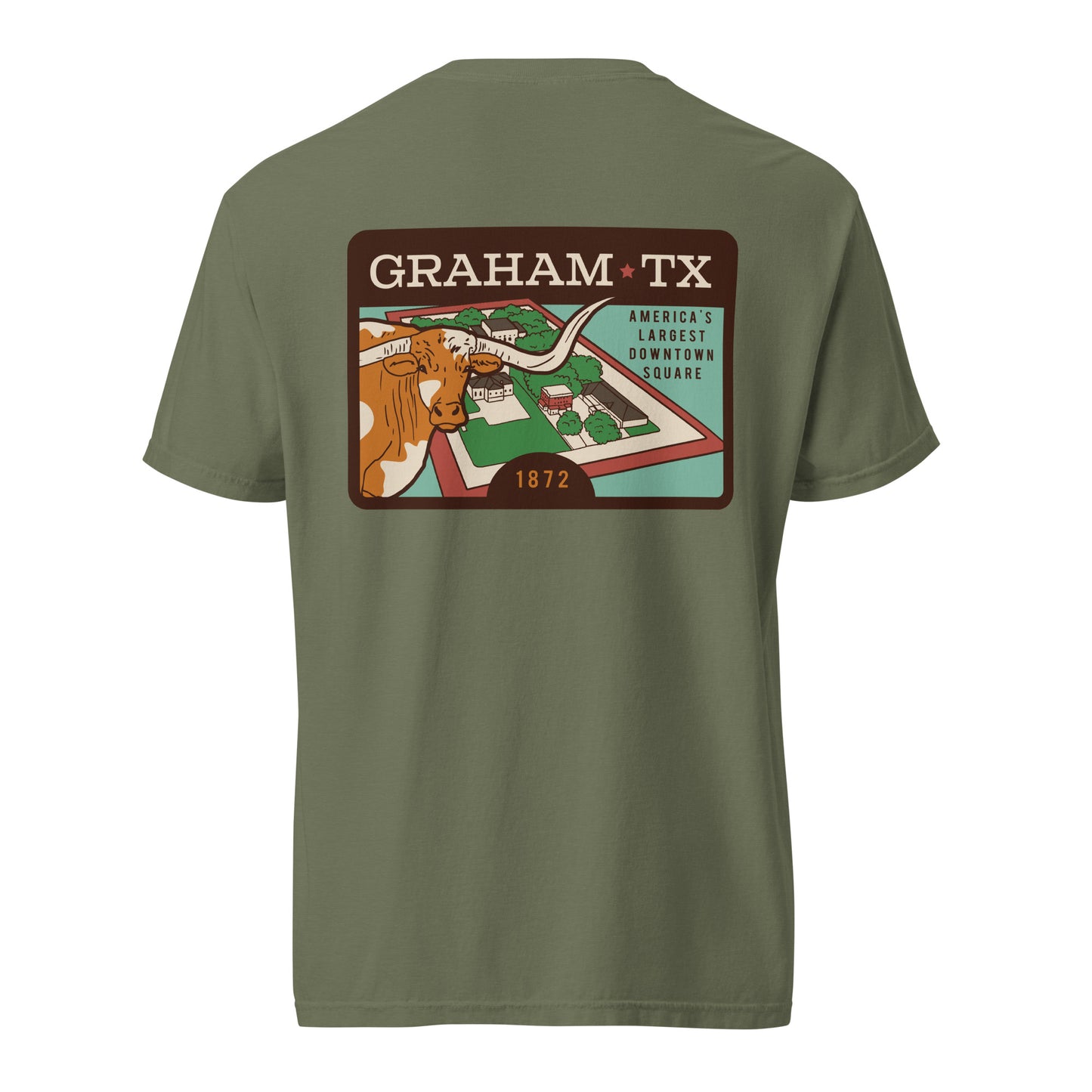 Graham, TX Downtown Square T-shirt